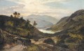 Le sentier vers le paysage du nord du Pays de Galles Sidney Richard Percy Montagne